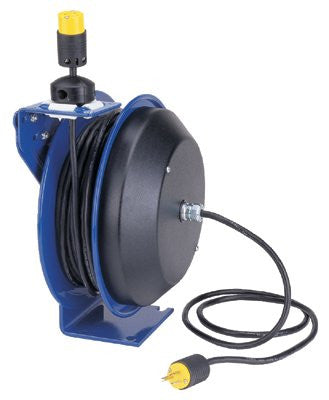 Coxreels PC13-5012-A PC13 Series Power Cord Reels, 12/3 AWG, 20 A