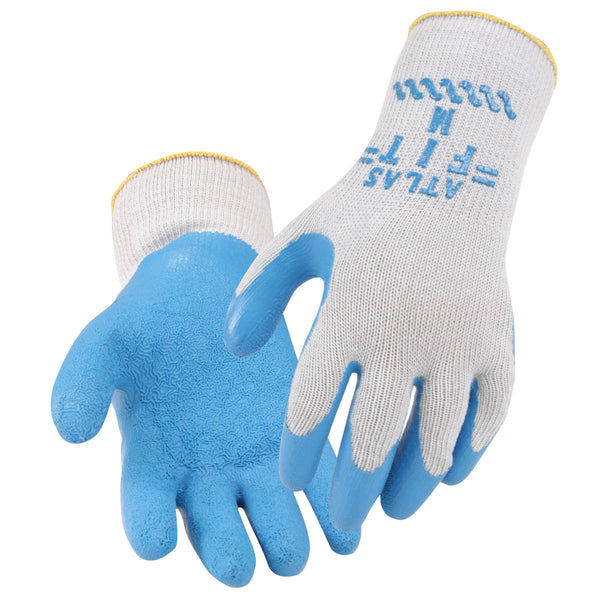 Rubber Coated String Knit Work Gloves