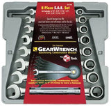 GearWrench 9308D GearWrench 8-Piece Ratcheting-Box Combo Wrench