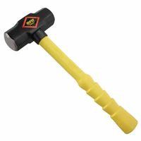 Nupla 30-015 Brass Sledge Hammers, 1 1/2 lb, SG Grip Handle –