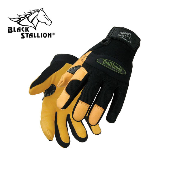 Deerskin Leather Mechanic Gloves