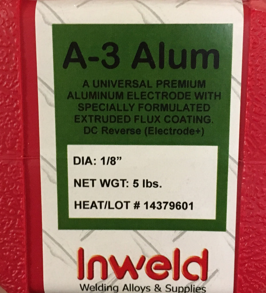 Aluminum 4043 Welding Electrodes 5 Lb Can DC Welding Stick