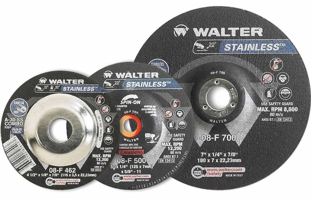 Grinding Wheel 5×1/4×7/8 TYPE-27 STEEL - Rapid Abrasives & Accessories