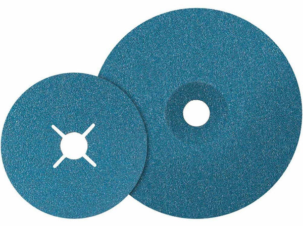 4-1/2 in., 36 Grit Fiber Sanding Discs, 5 Pack